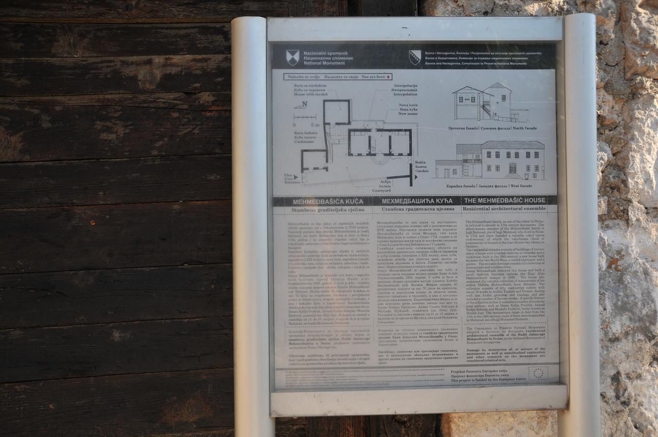 Hostel National Monument Mehmedbasica Kuca Stolac Zewnętrze zdjęcie